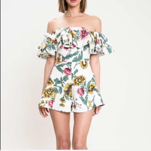 LAST ONE -Almost Paradise Romper - Picture 3 of 5